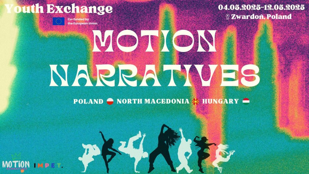 Plakat projektu Motion Narratives